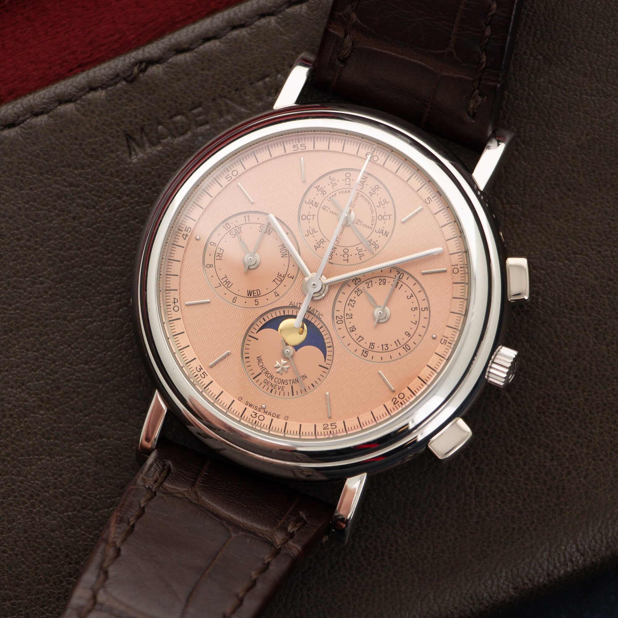 Vacheron Constantin - Vacheron Constantin Platinum Perpetual Calendar Chrono Watch Ref. 49005 - The Keystone Watches