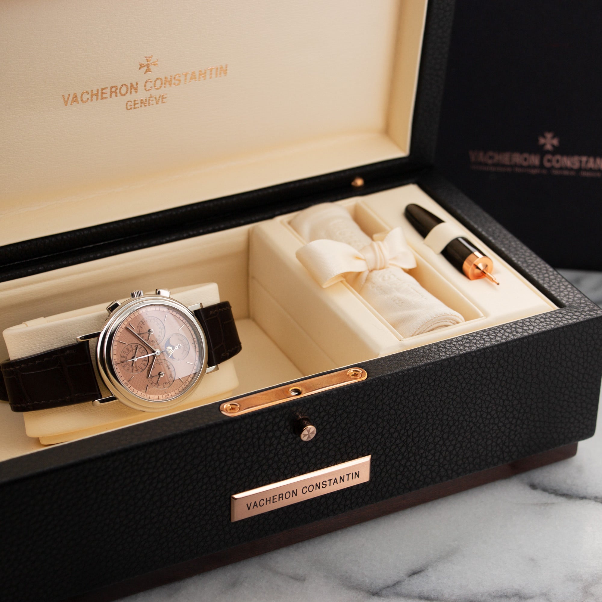 Vacheron Constantin - Vacheron Constantin Platinum Perpetual Calendar Chrono Watch Ref. 49005 - The Keystone Watches