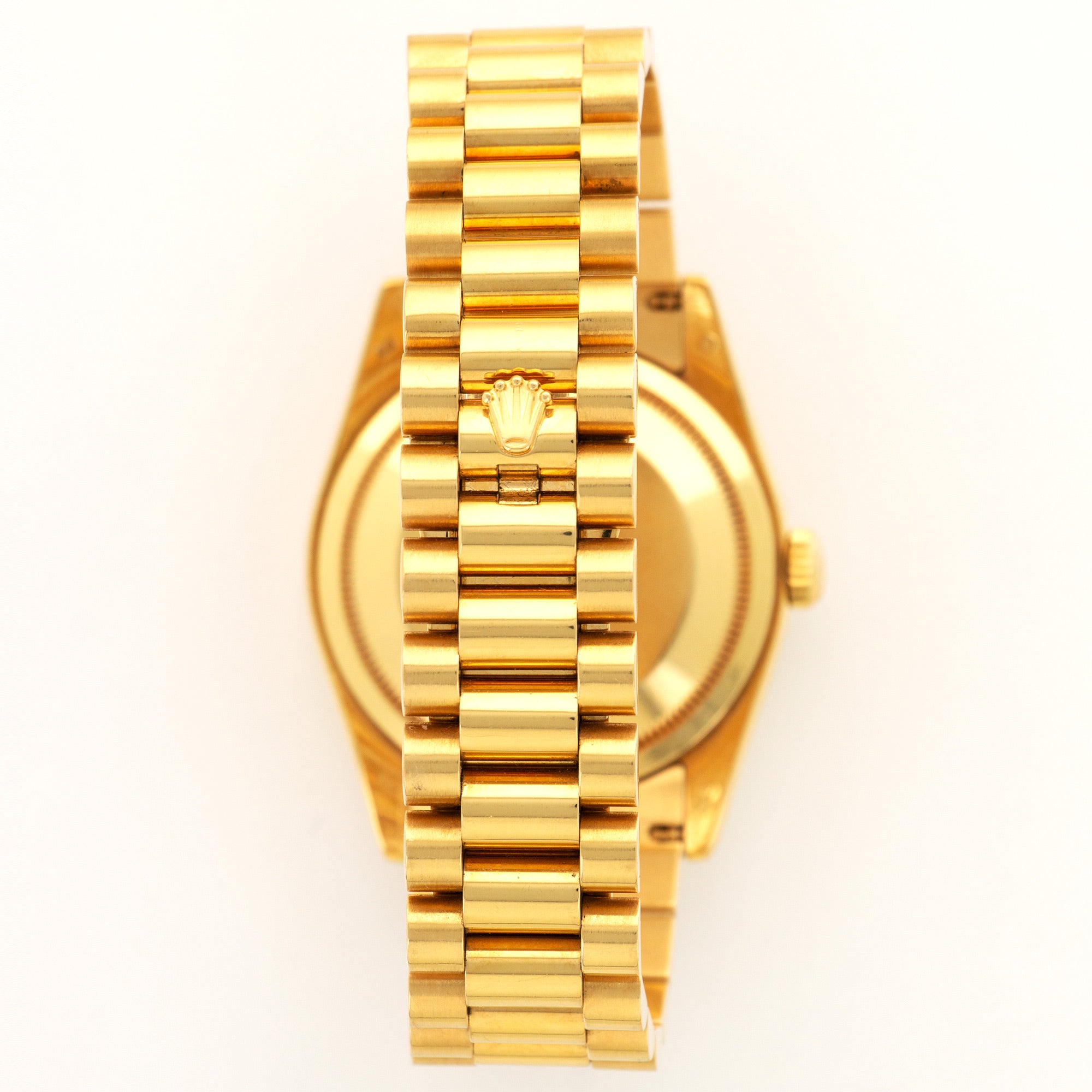 Rolex - Rolex Yellow Gold Day-Date Mother of Pearl Ruby Watch Ref. 118238 - The Keystone Watches