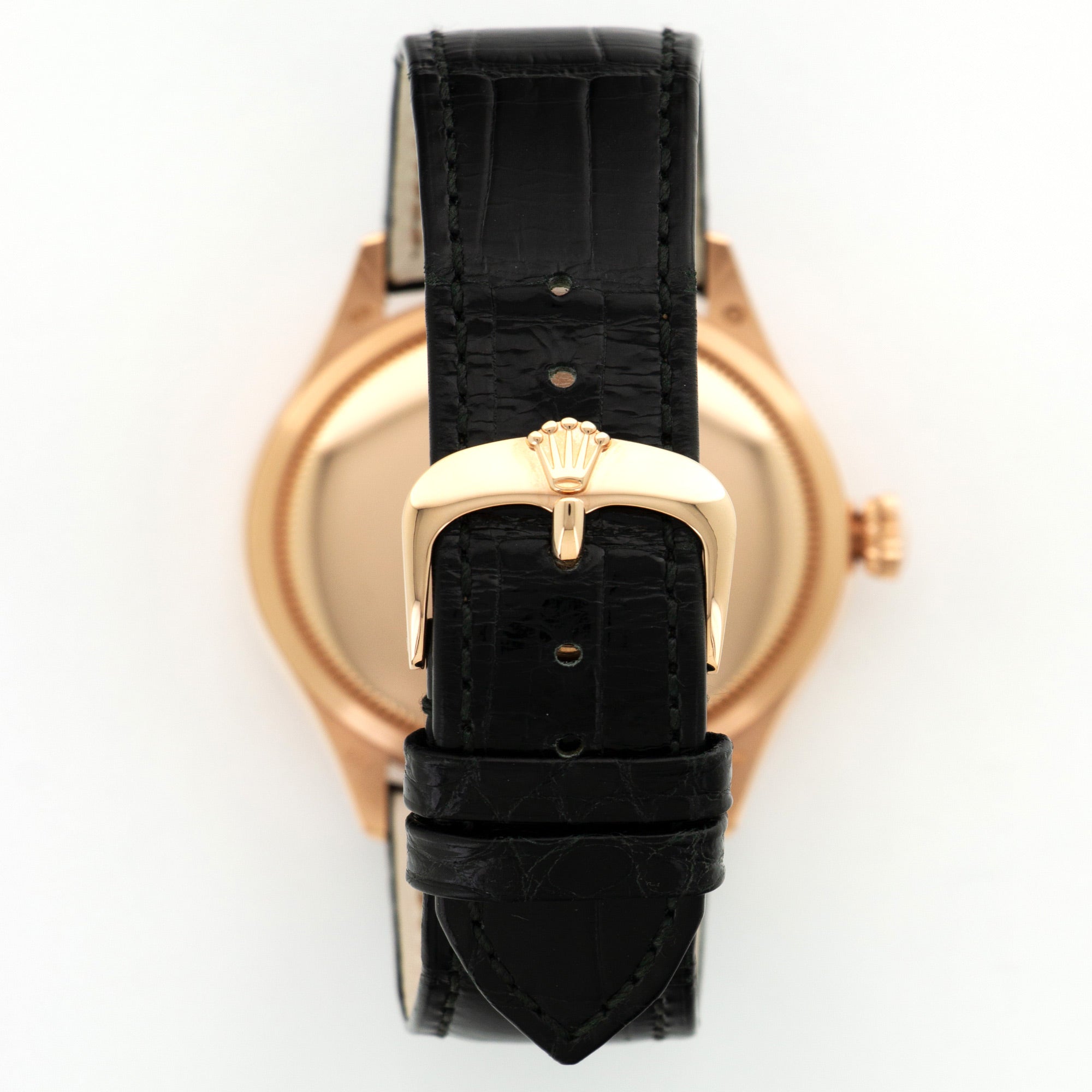 Rolex - Rolex Rose Gold Cellini Strap Watch Ref. 50515 - The Keystone Watches