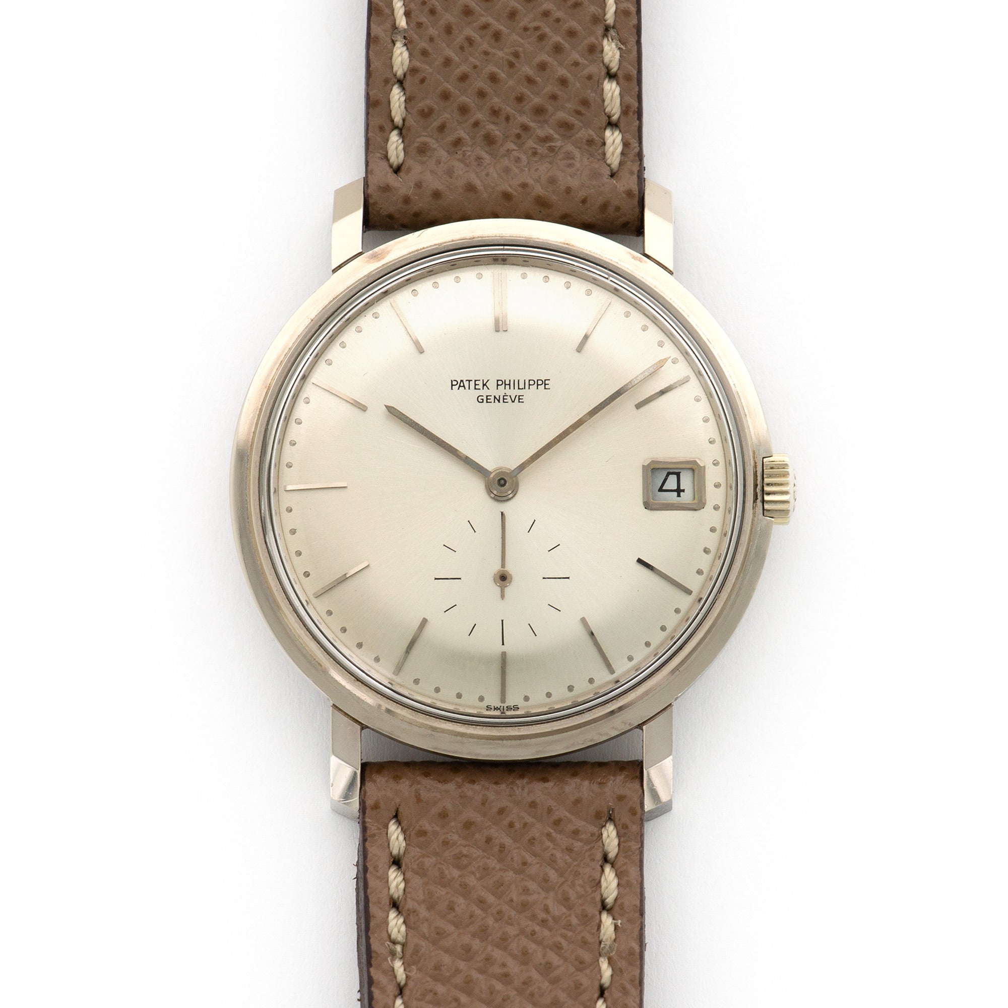 Patek Philippe - Patek Philippe White Gold Automatic Watch Ref. 3445 - The Keystone Watches