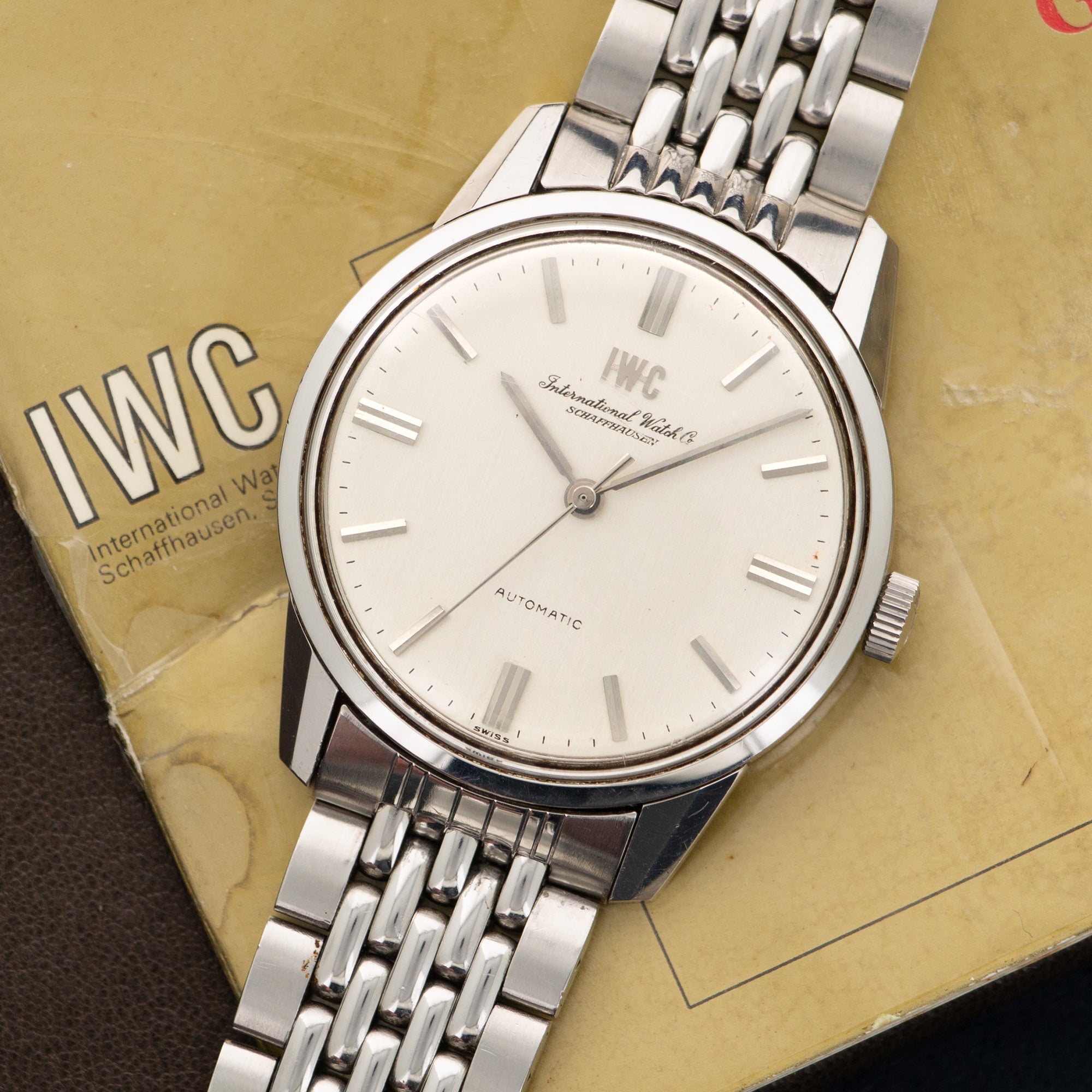 IWC - IWC Automatic Gay Freres Bracelet Watch with Original Papers - The Keystone Watches