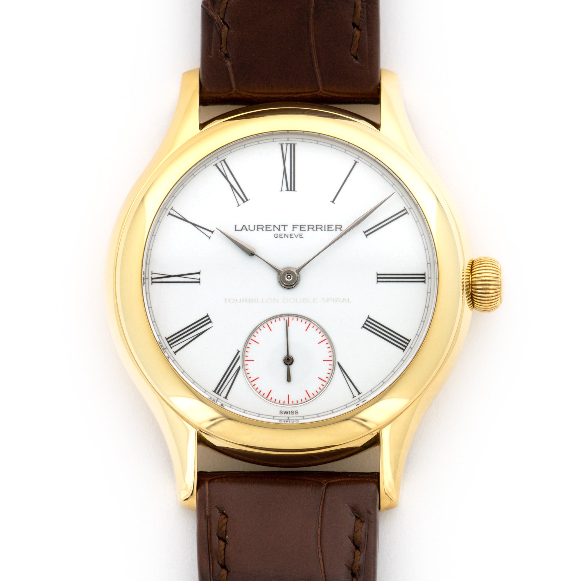 Laurent Ferrier - Laurent Ferrier Galet Tourbillon Double Spiral Watch - The Keystone Watches