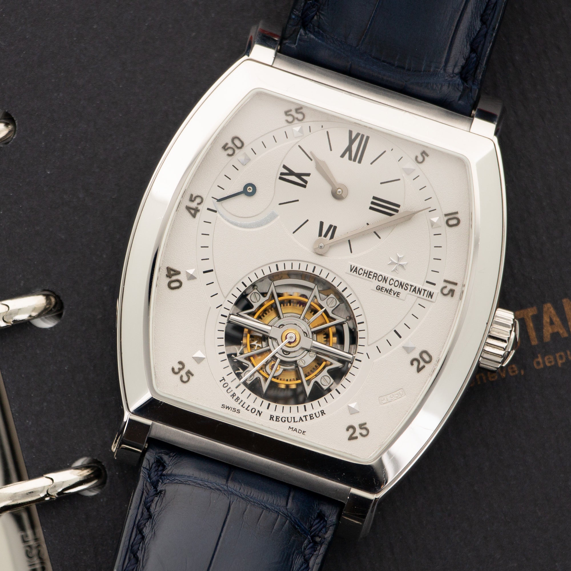 Vacheron Constantin - Vacheron Constantin Platinum Malte Tourbillon Regulator Watch Ref. 30080 - The Keystone Watches