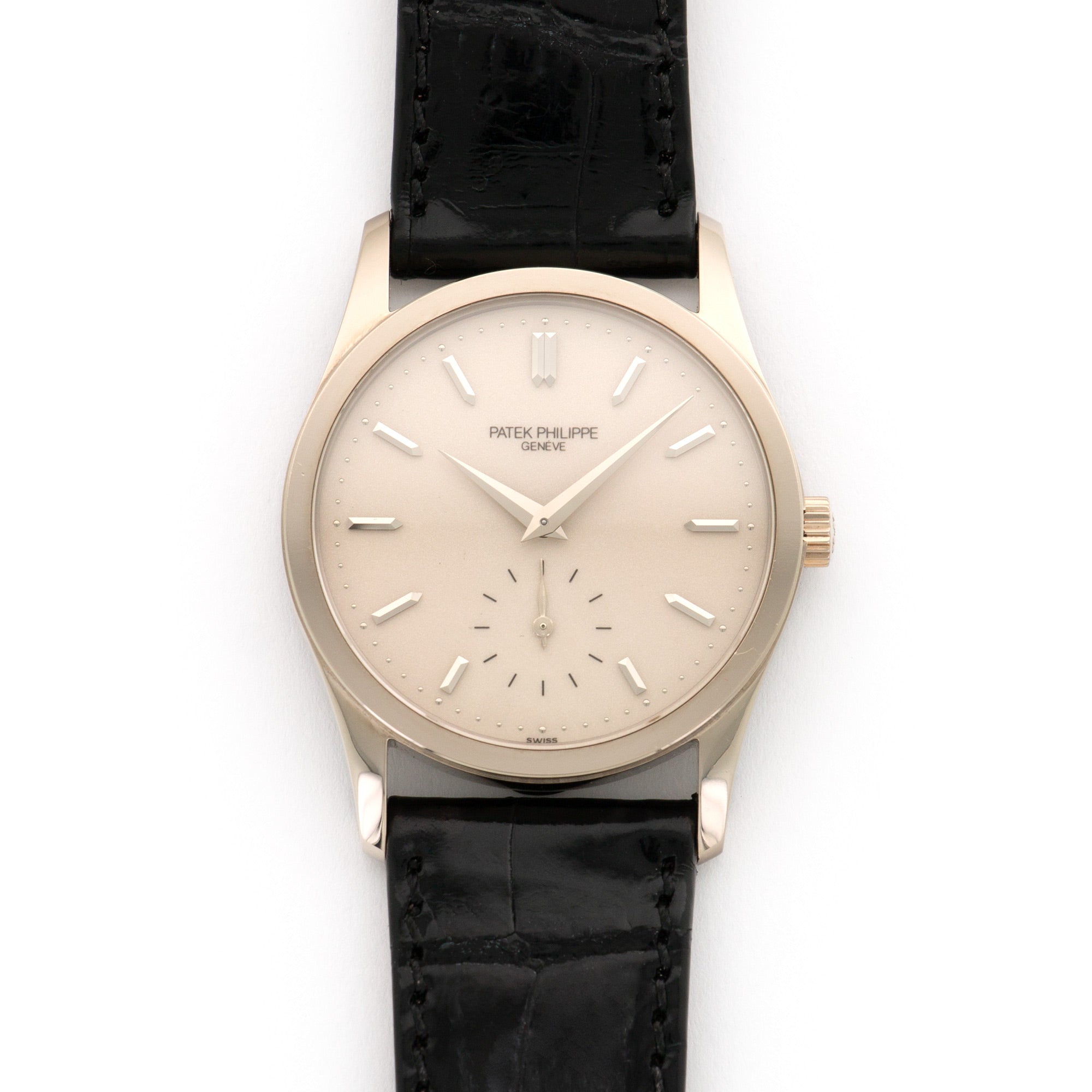 Patek Philippe - Patek Philippe White Gold Calatrava Watch Ref. 3796 - The Keystone Watches