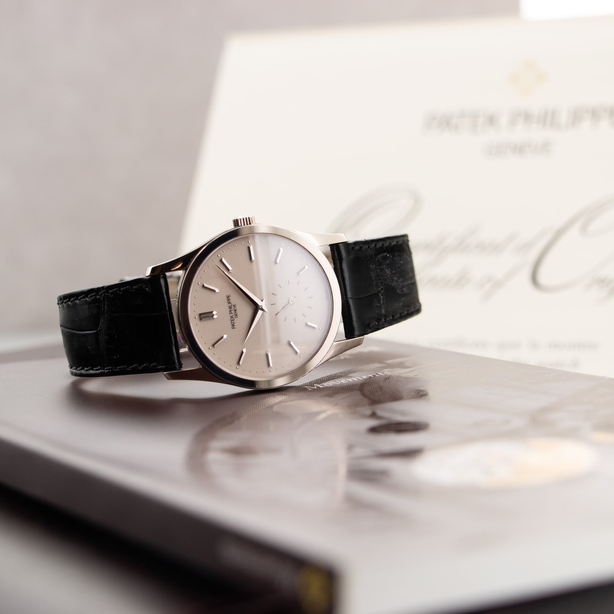 Patek Philippe - Patek Philippe White Gold Calatrava Watch Ref. 3796 - The Keystone Watches