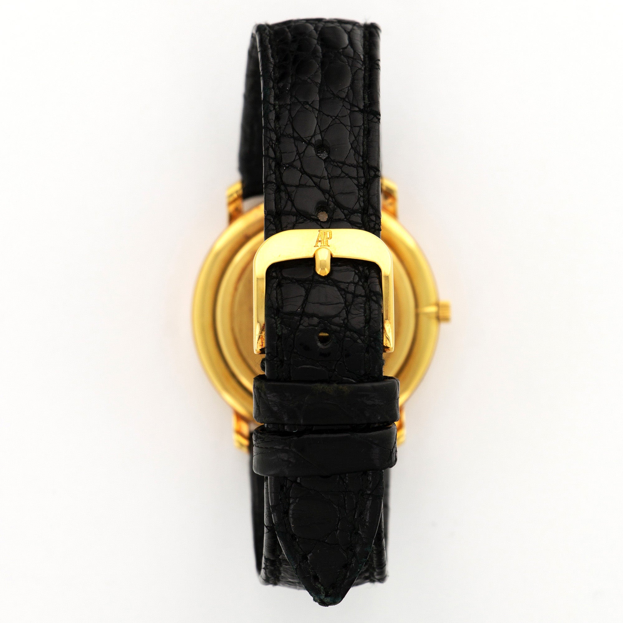 Audemars Piguet - Audemars Piguet Yellow Gold Calendar Strap Watch - The Keystone Watches