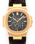 Patek Philippe - Patek Philippe Rose Gold Nautilus Moonphase Watch Ref. 5712 - The Keystone Watches