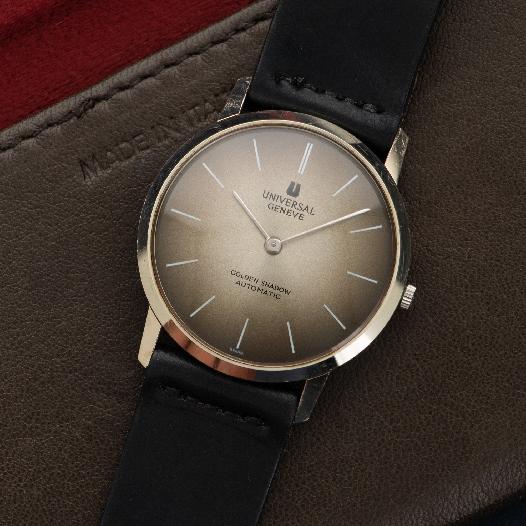 Universal Geneve - Universal Geneve White Gold Golden Shadow Watch - The Keystone Watches