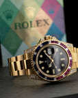 Rolex - Rolex Yellow Gold GMT-Master II Sapphire Ruby Diamond Watch Ref. 116758 - The Keystone Watches