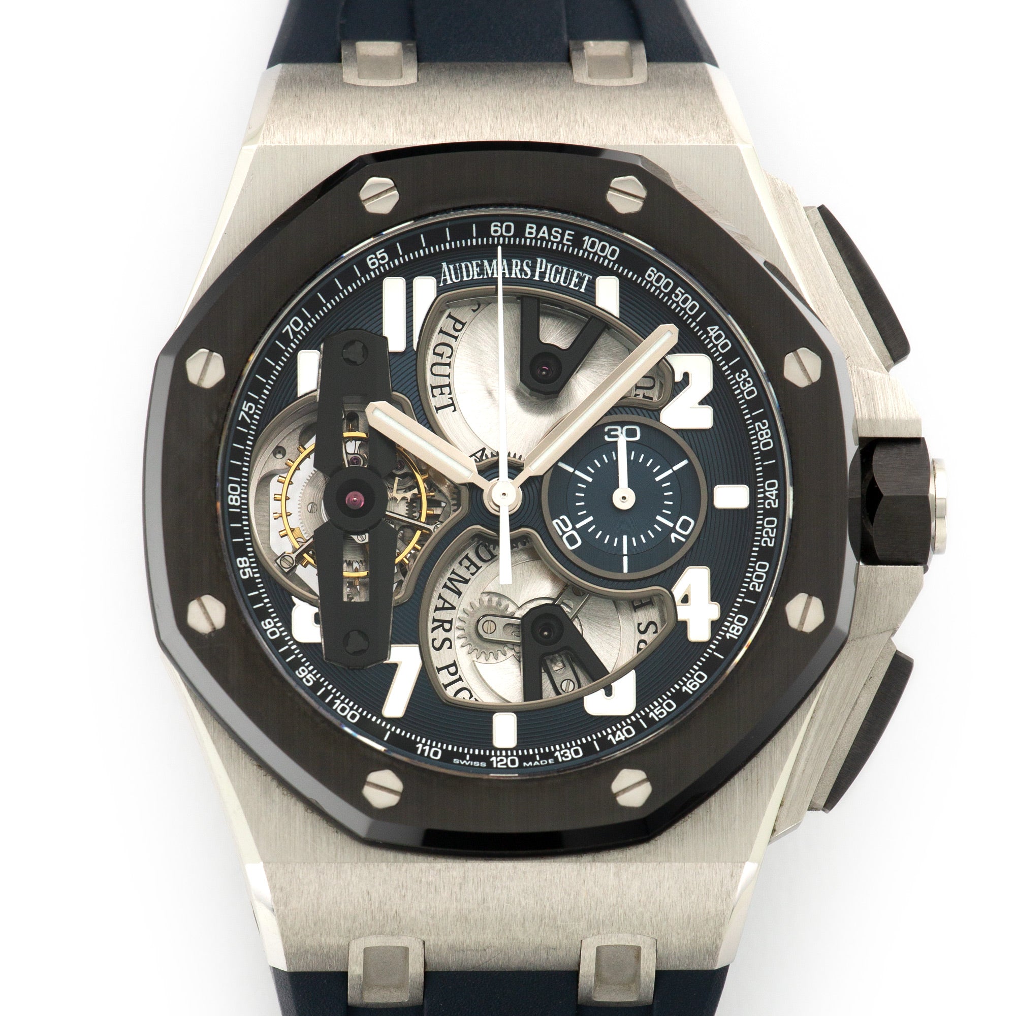 Audemars Piguet Platinum Royal Oak Offshore Tourbillon Watch 26388