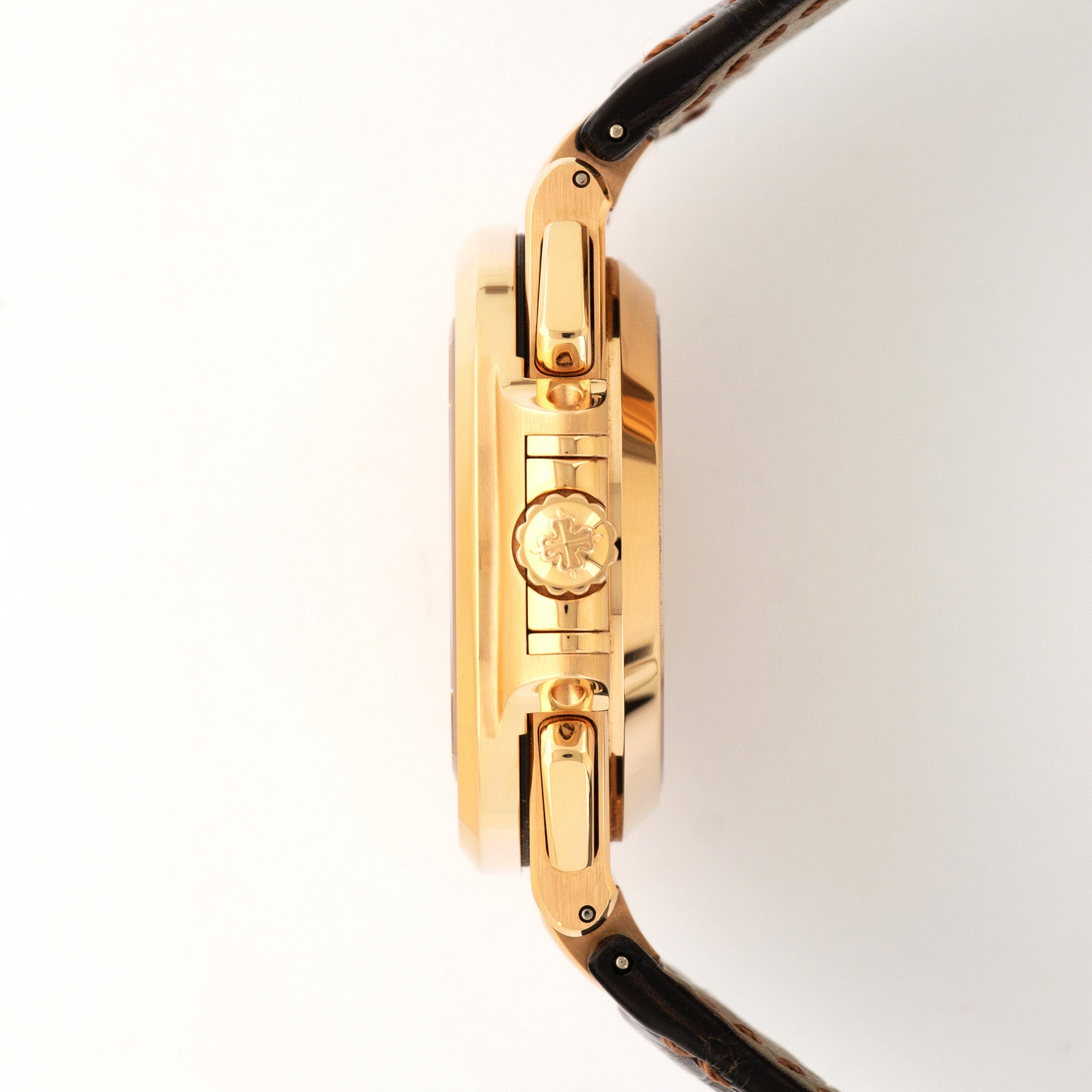Patek Philippe - Patek Philippe Rose Gold Nautilus Chrono Watch Ref. 5980 - The Keystone Watches