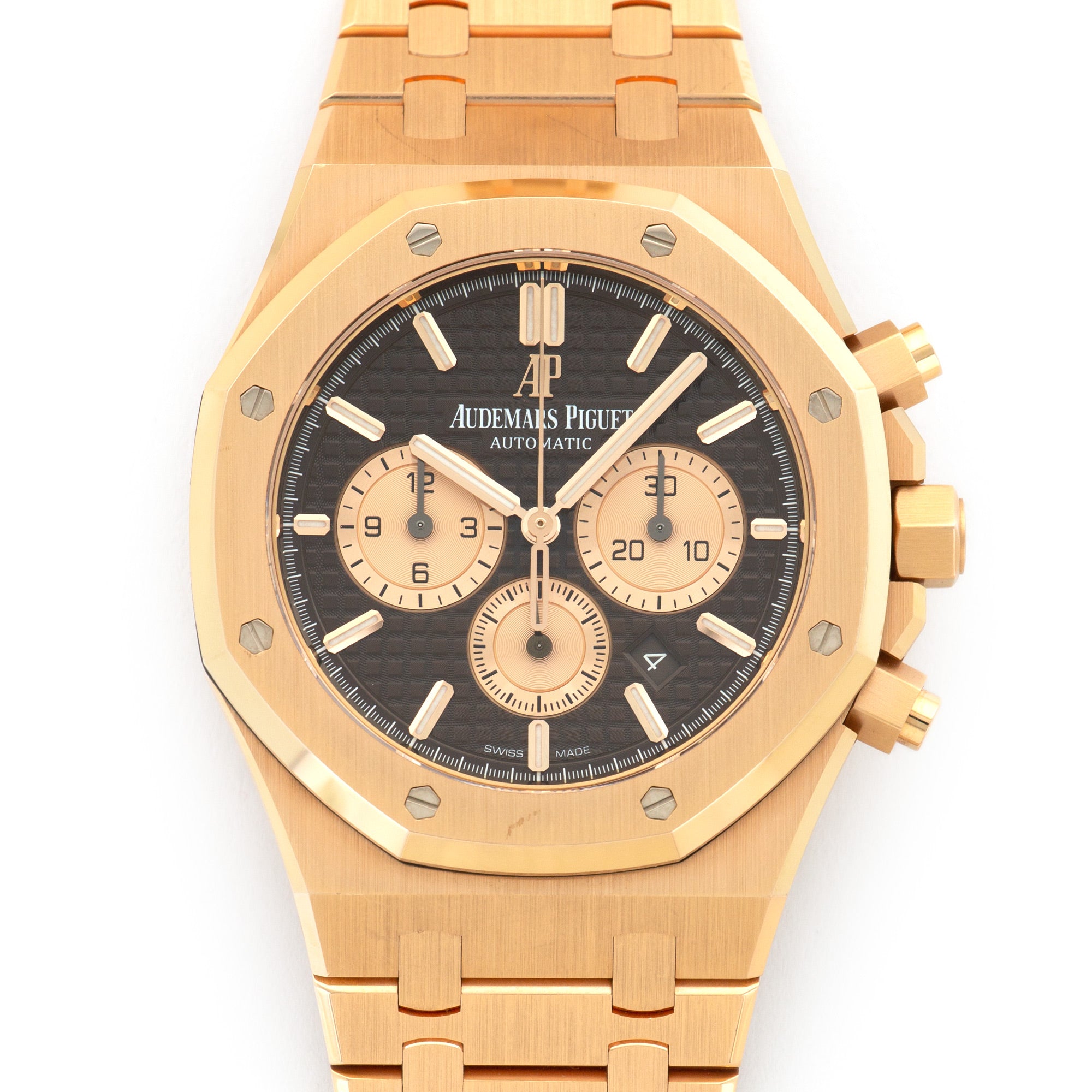 Audemars Piguet - Audemars Piguet Rose Gold Royal Oak Chronograph Watch Ref. 26331 - The Keystone Watches