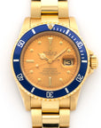 Rolex - Rolex Yellow Gold Submariner Tropical Dial Watch Ref. 16808 - The Keystone Watches