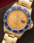 Rolex - Rolex Yellow Gold Submariner Tropical Dial Watch Ref. 16808 - The Keystone Watches