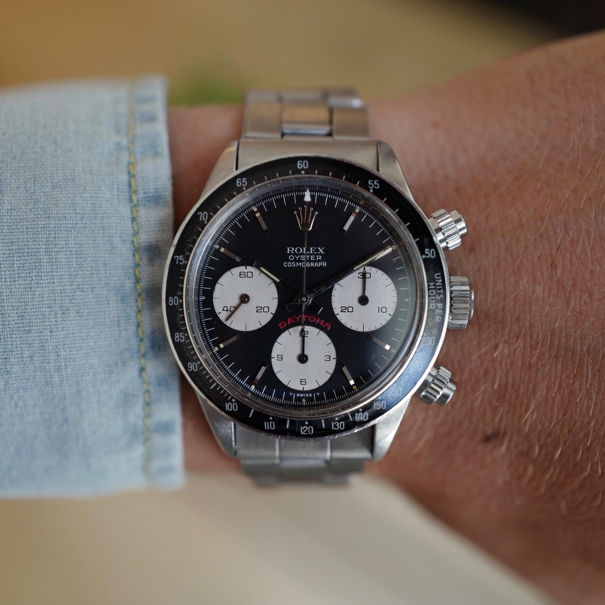 Rolex - Rolex Cosmograph Big Red Daytona Watch Ref. 6263 with Original Box and Guarantee - The Keystone Watches