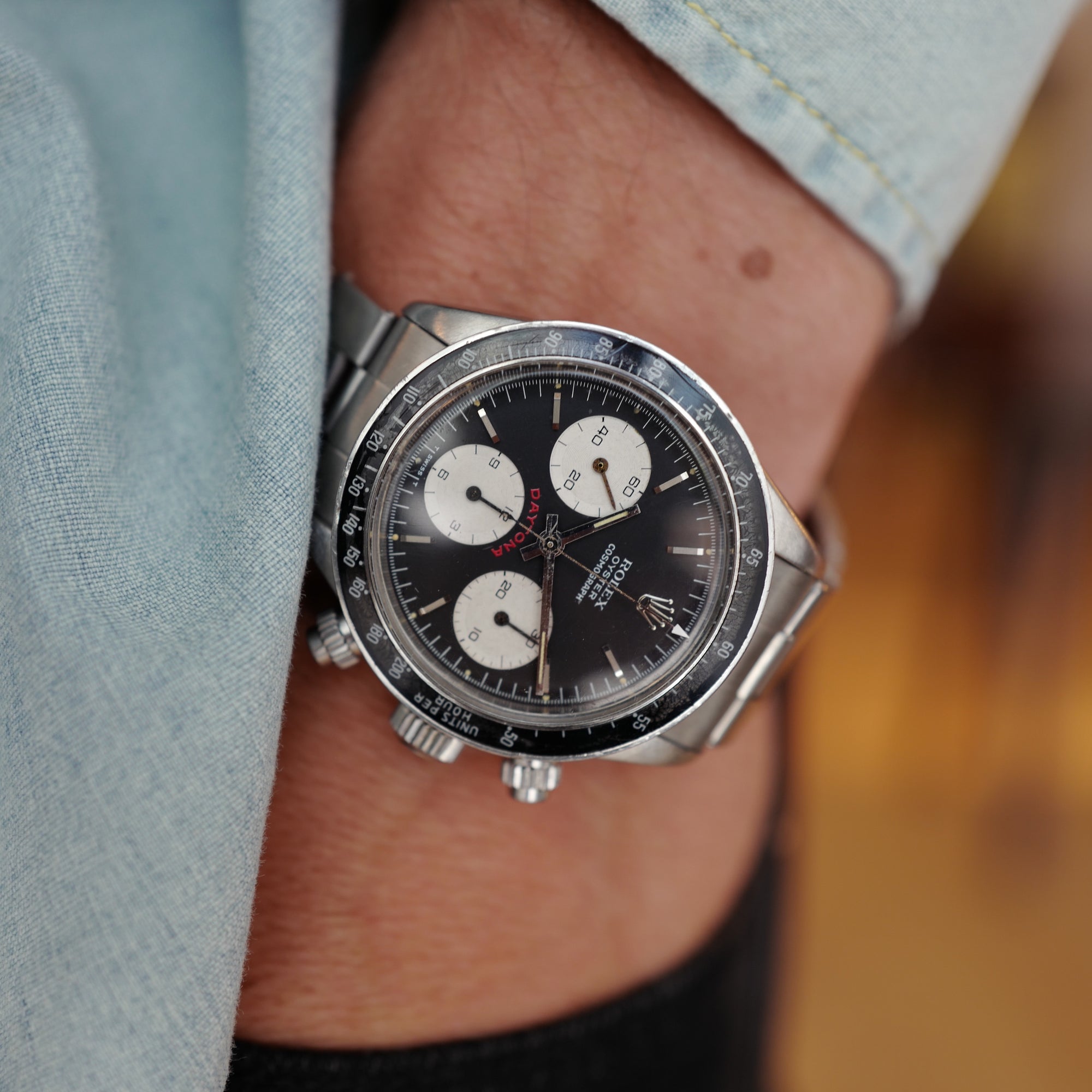 Rolex - Rolex Cosmograph Big Red Daytona Watch Ref. 6263 with Original Box and Guarantee - The Keystone Watches