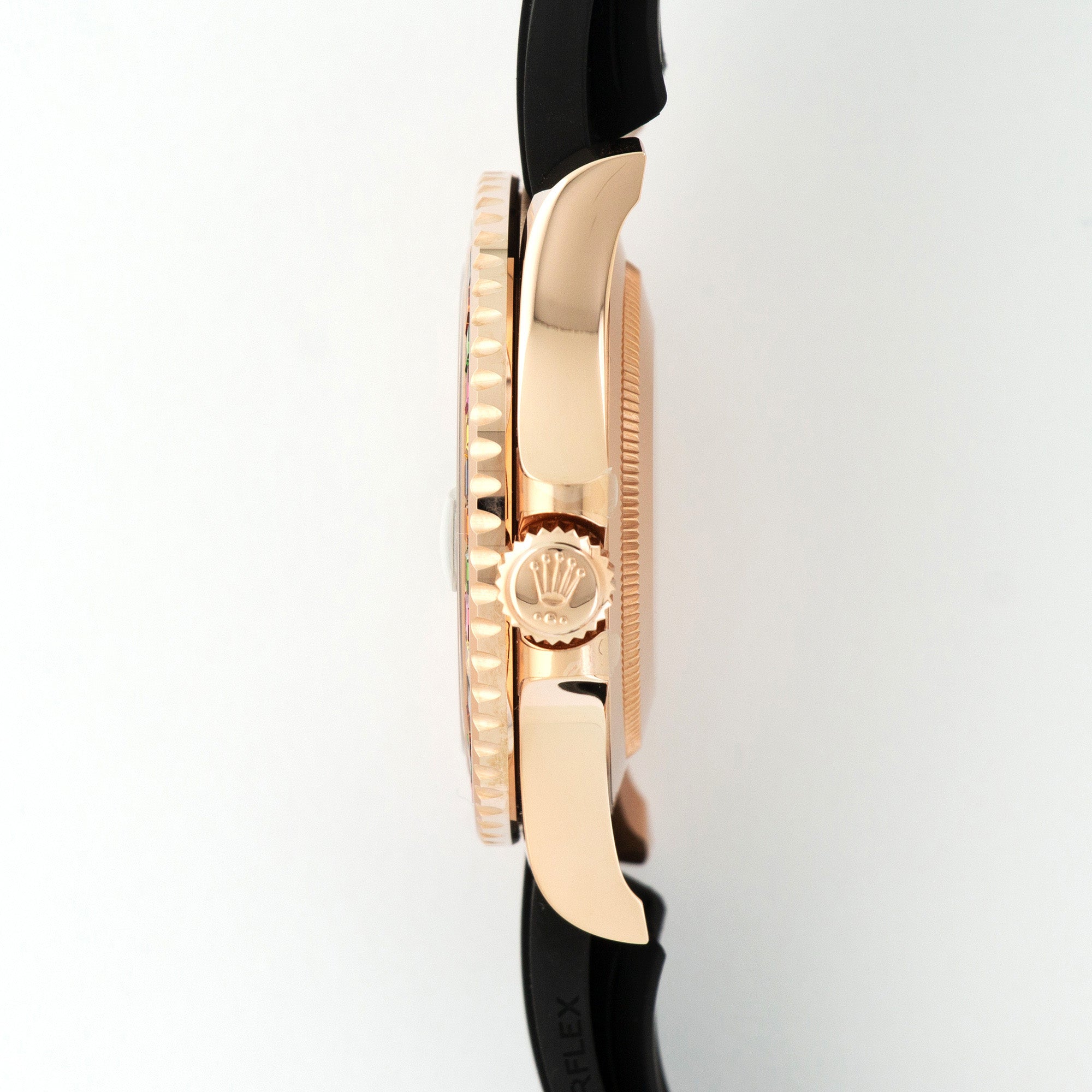 Rolex - Rolex Rose Gold Yacht-Master Rainbow Watch Ref. 116695 - The Keystone Watches