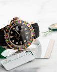 Rolex - Rolex Rose Gold Yacht-Master Rainbow Watch Ref. 116695 - The Keystone Watches