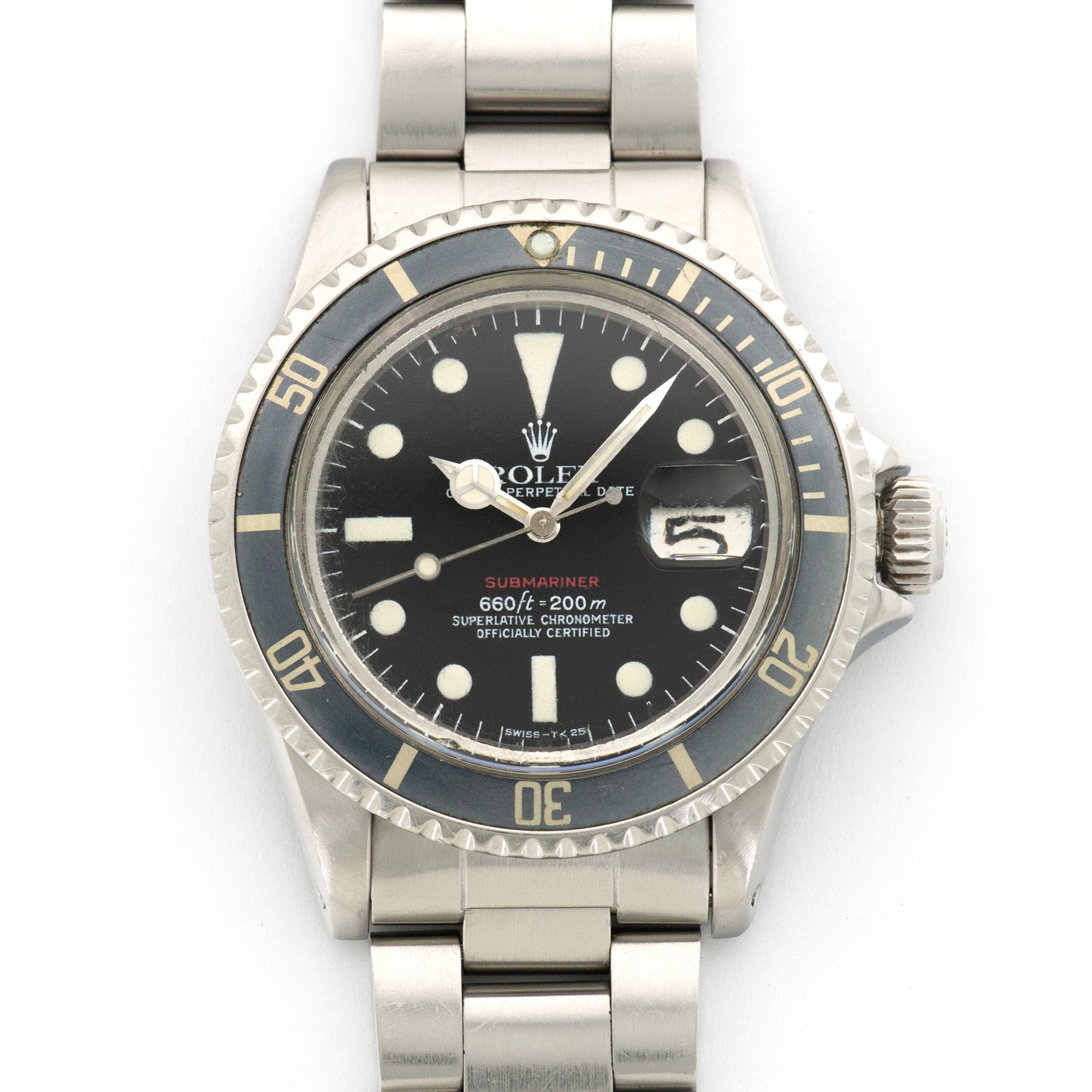 Rolex - Rolex Red Submariner Watch Ref. 1680 with Original Box and Papers - The Keystone Watches