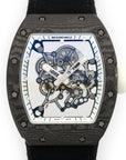 Richard Mille - Richard Mille Carbon Fiber Skeleton White Legend Watch Ref. RM055 RM55 - The Keystone Watches