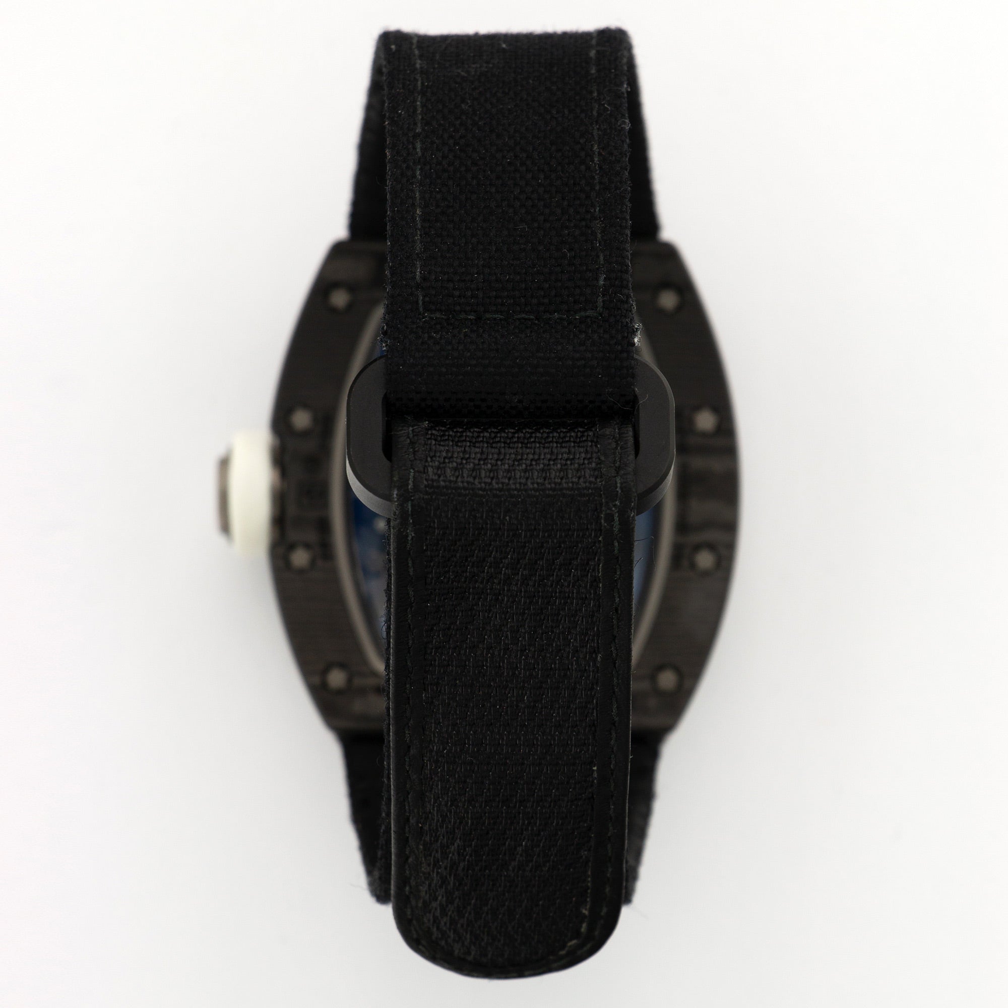Richard Mille - Richard Mille Carbon Fiber Skeleton White Legend Watch Ref. RM055 RM55 - The Keystone Watches