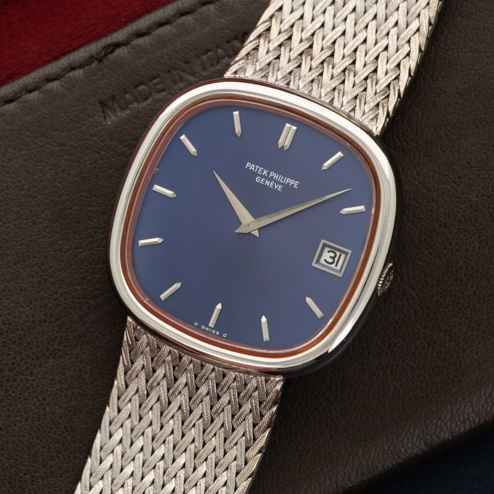Patek Philippe - Patek Philippe White Gold Automatic Watch Ref 3604 - The Keystone Watches