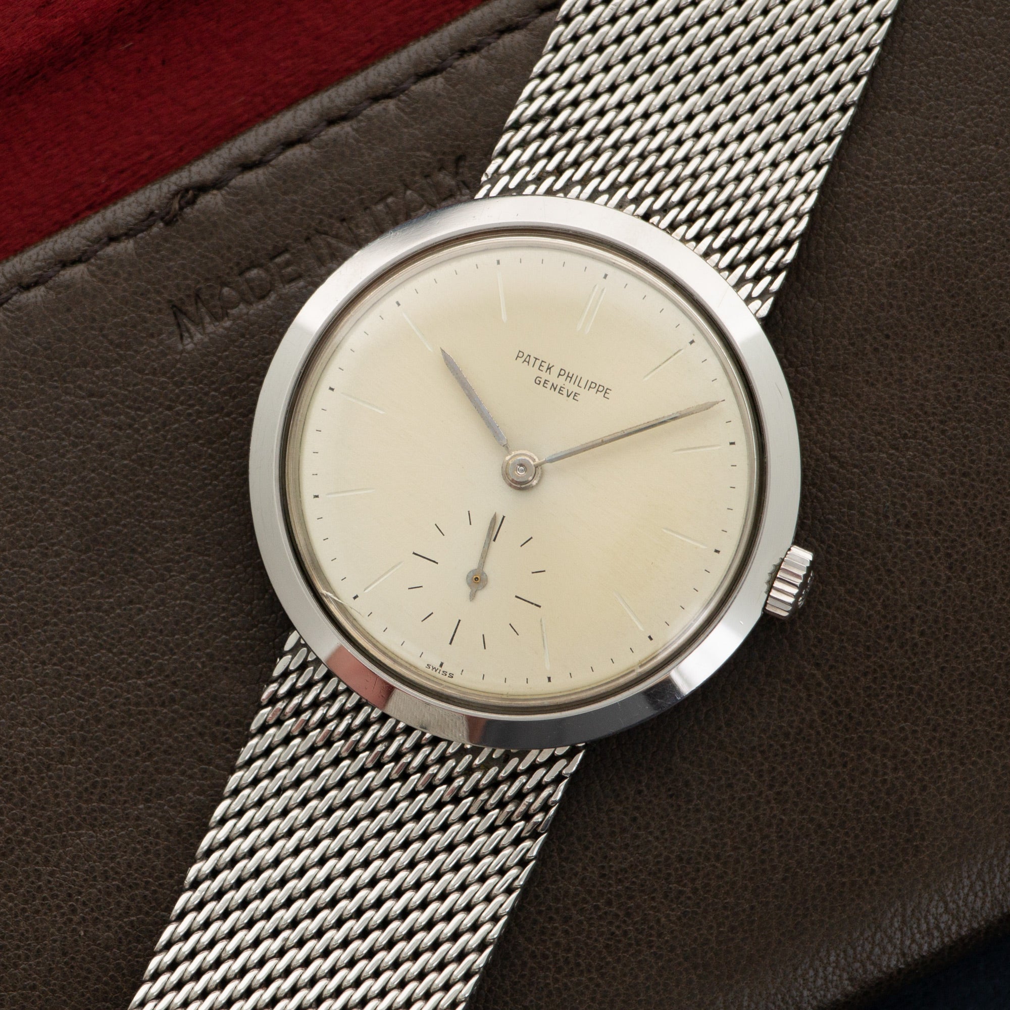 Patek Philippe - Patek Philippe Steel Calatrava Watch Ref. 3418 - The Keystone Watches