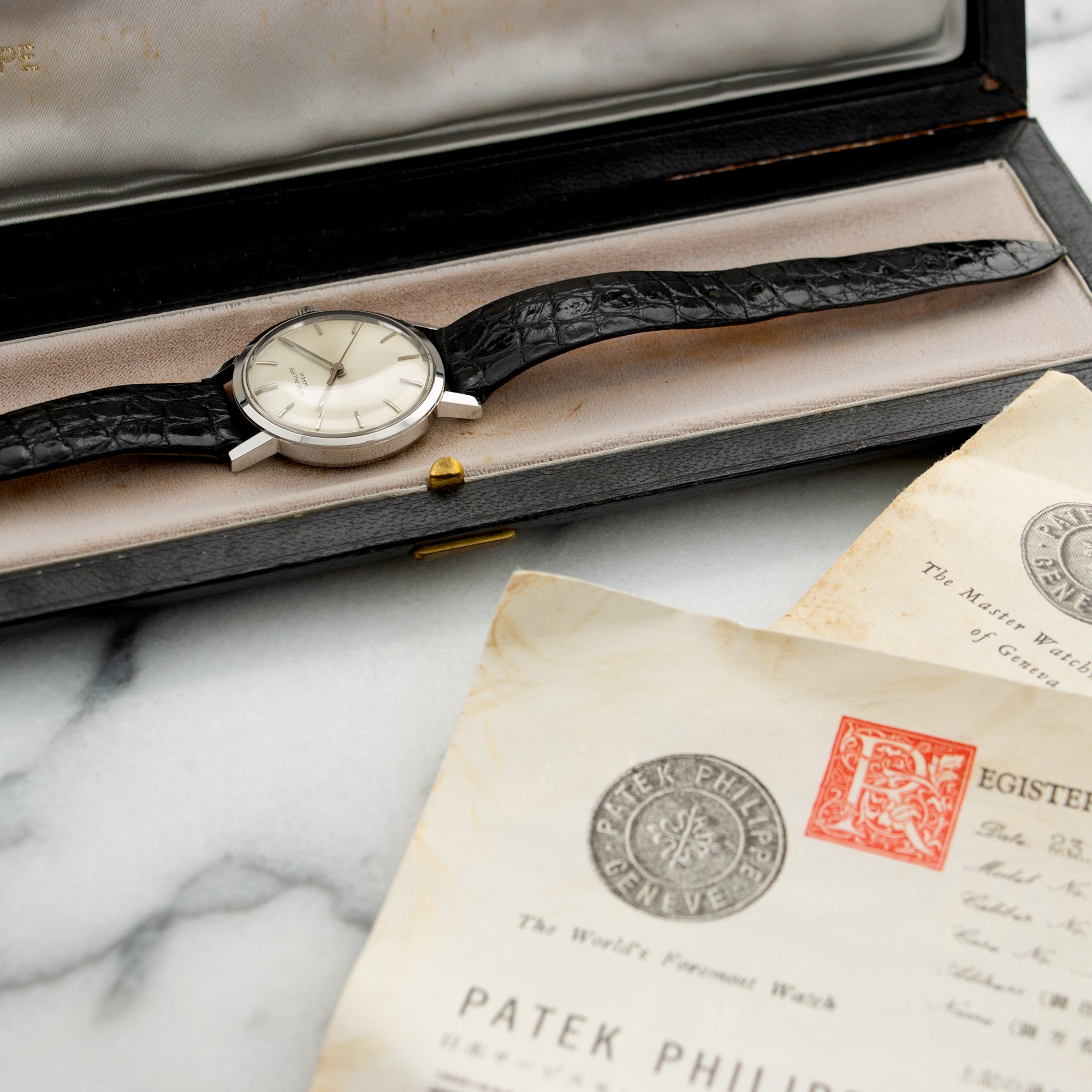 Patek Philippe - Patek Philippe Steel Watch Ref. 3483 with Original Box and Papers - The Keystone Watches