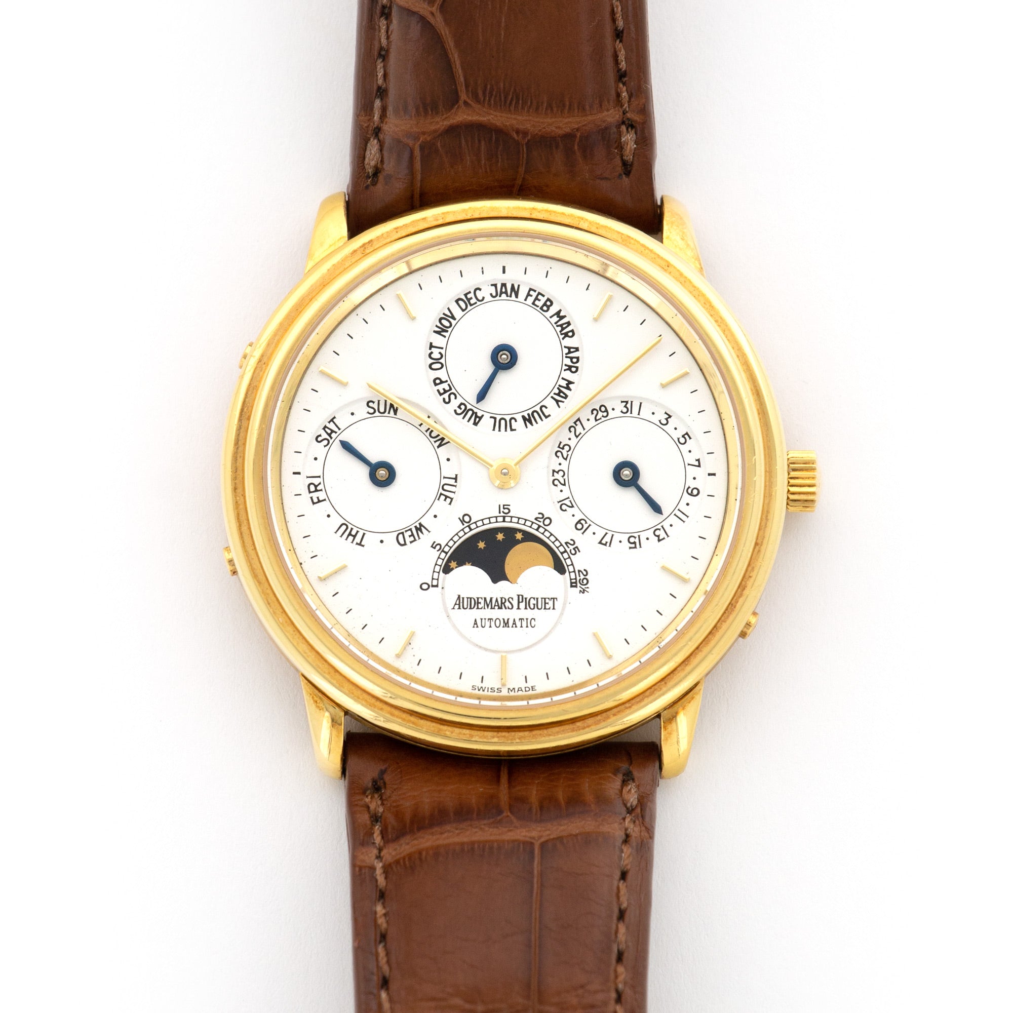 Audemars Piguet - Audemars Piguet Yellow Gold Perpetual Calendar Watch - The Keystone Watches