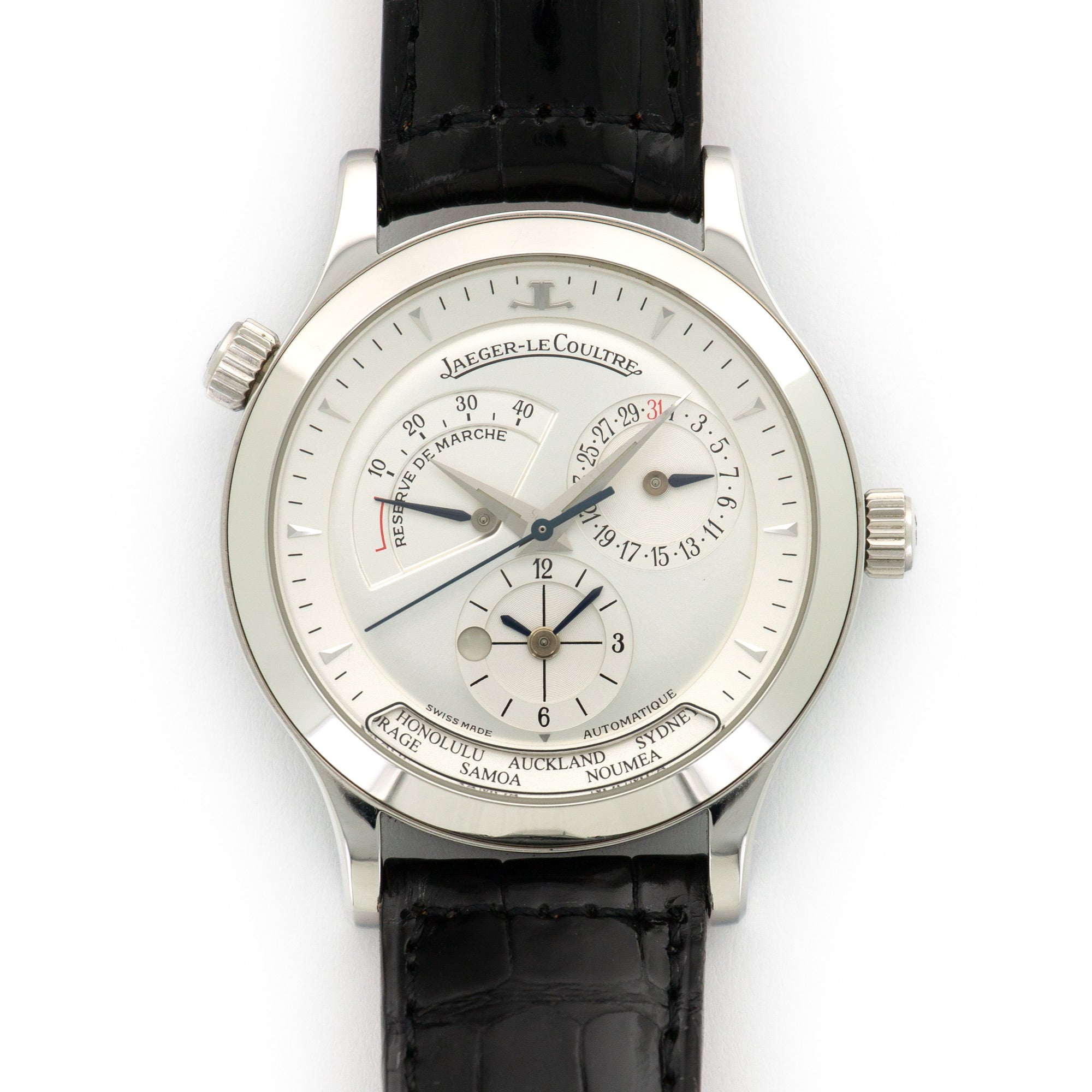 Jaeger Lecoultre Master Geographic Watch Ref. 1428421