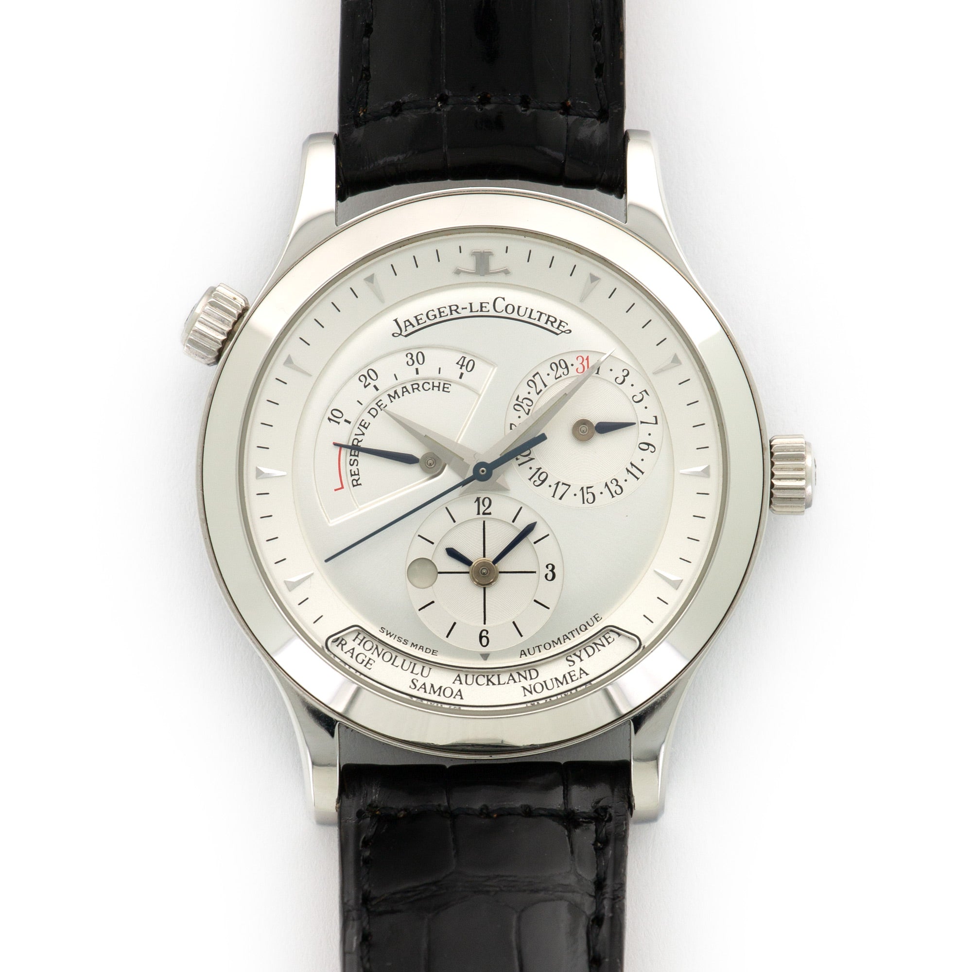 Jaeger LeCoultre - Jaeger Lecoultre Master Geographic Watch Ref. 1428421 - The Keystone Watches