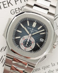 Patek Philippe - Patek Philippe Nautilus Chronograph Blue Watch Ref. 5980 - The Keystone Watches