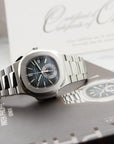 Patek Philippe - Patek Philippe Nautilus Chronograph Blue Watch Ref. 5980 - The Keystone Watches