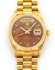 Rolex - Rolex Yellow Gold Day-Date Wood Dial Watch Ref. 18038 - The Keystone Watches