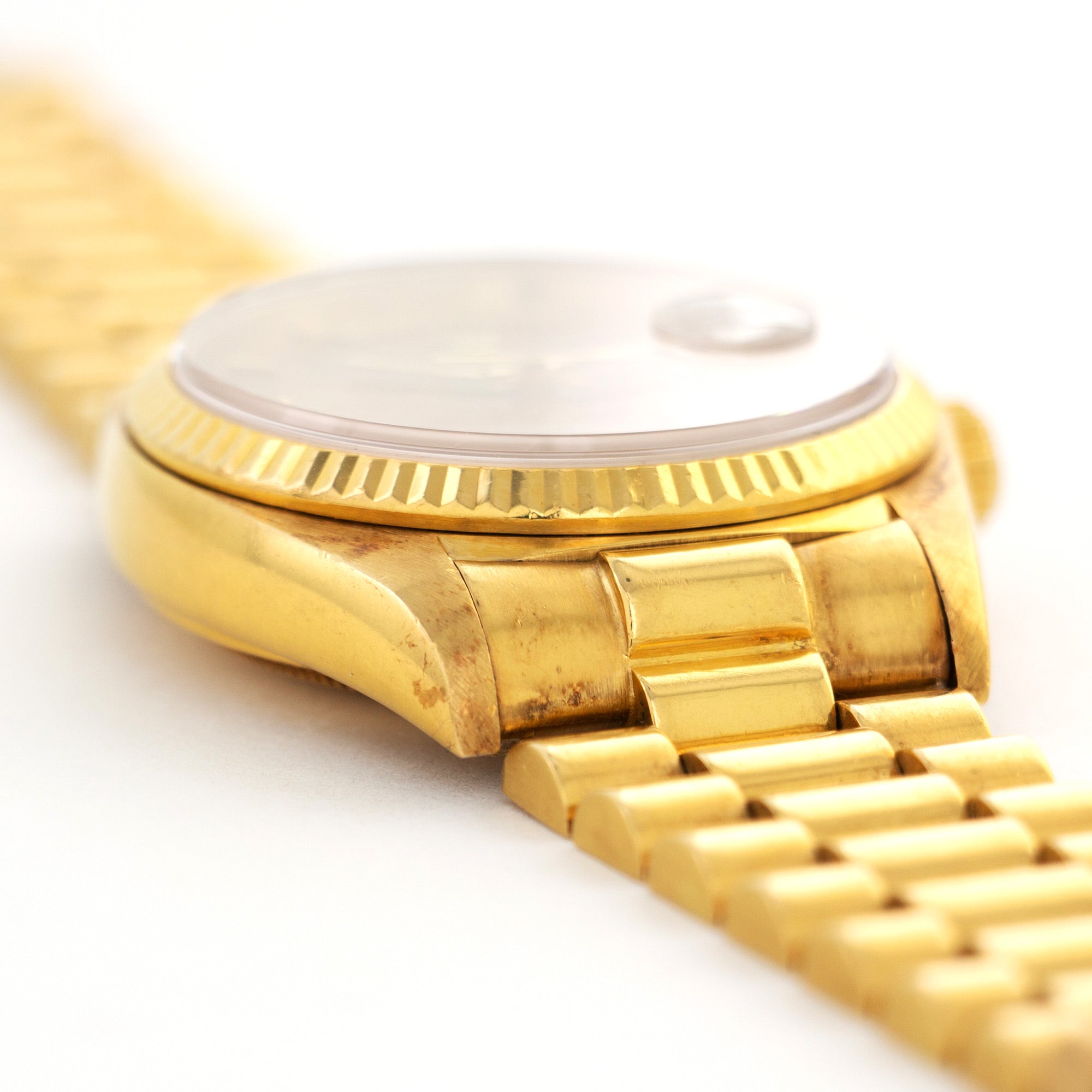 Rolex - Rolex Yellow Gold Day-Date Wood Dial Watch Ref. 18038 - The Keystone Watches