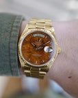 Rolex - Rolex Yellow Gold Day-Date Wood Dial Watch Ref. 18038 - The Keystone Watches