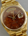 Rolex - Rolex Yellow Gold Day-Date Wood Dial Watch Ref. 18038 - The Keystone Watches