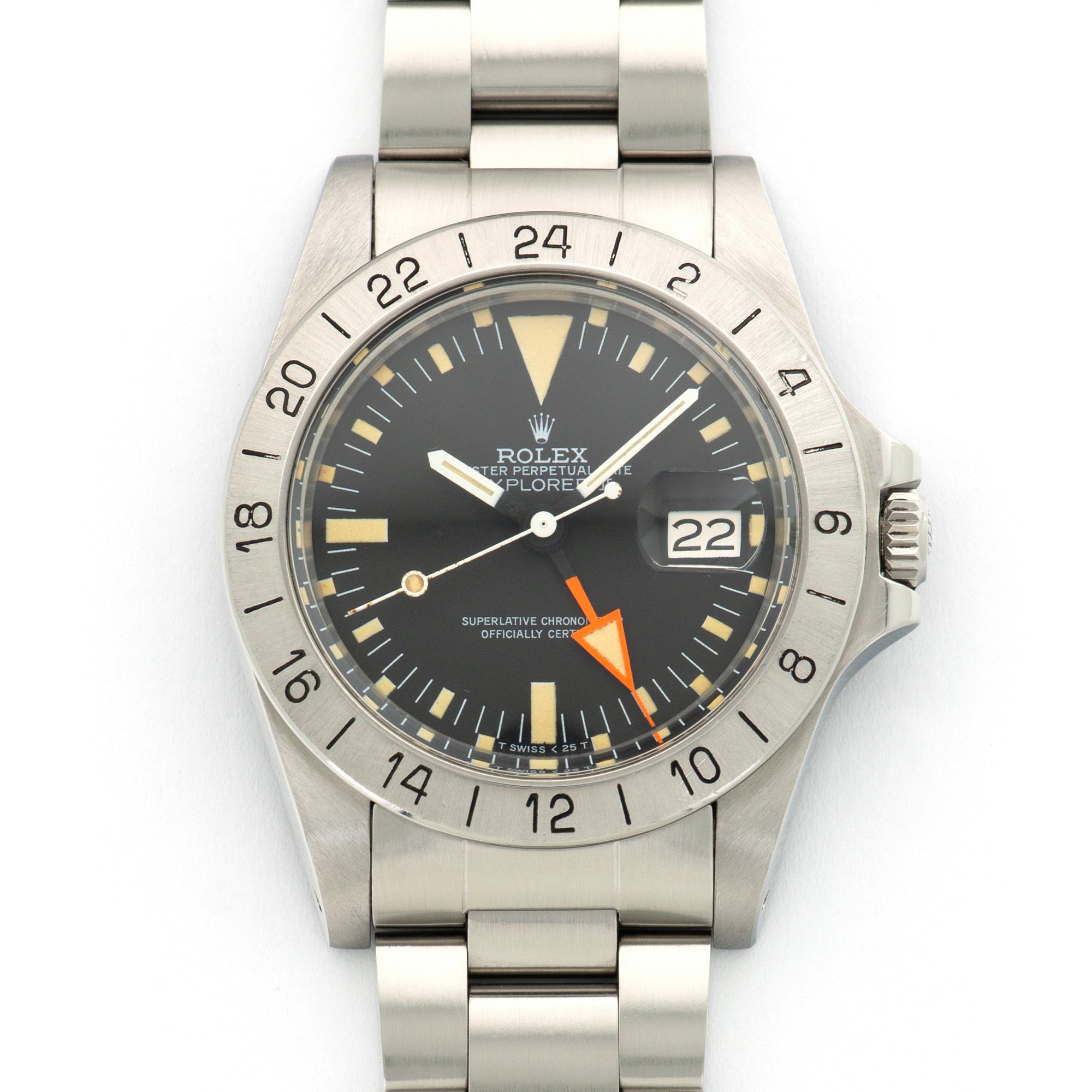 Rolex - Rolex Explorer II Orange Hand Watch Ref. 1655 with Original Box and Paper - The Keystone Watches