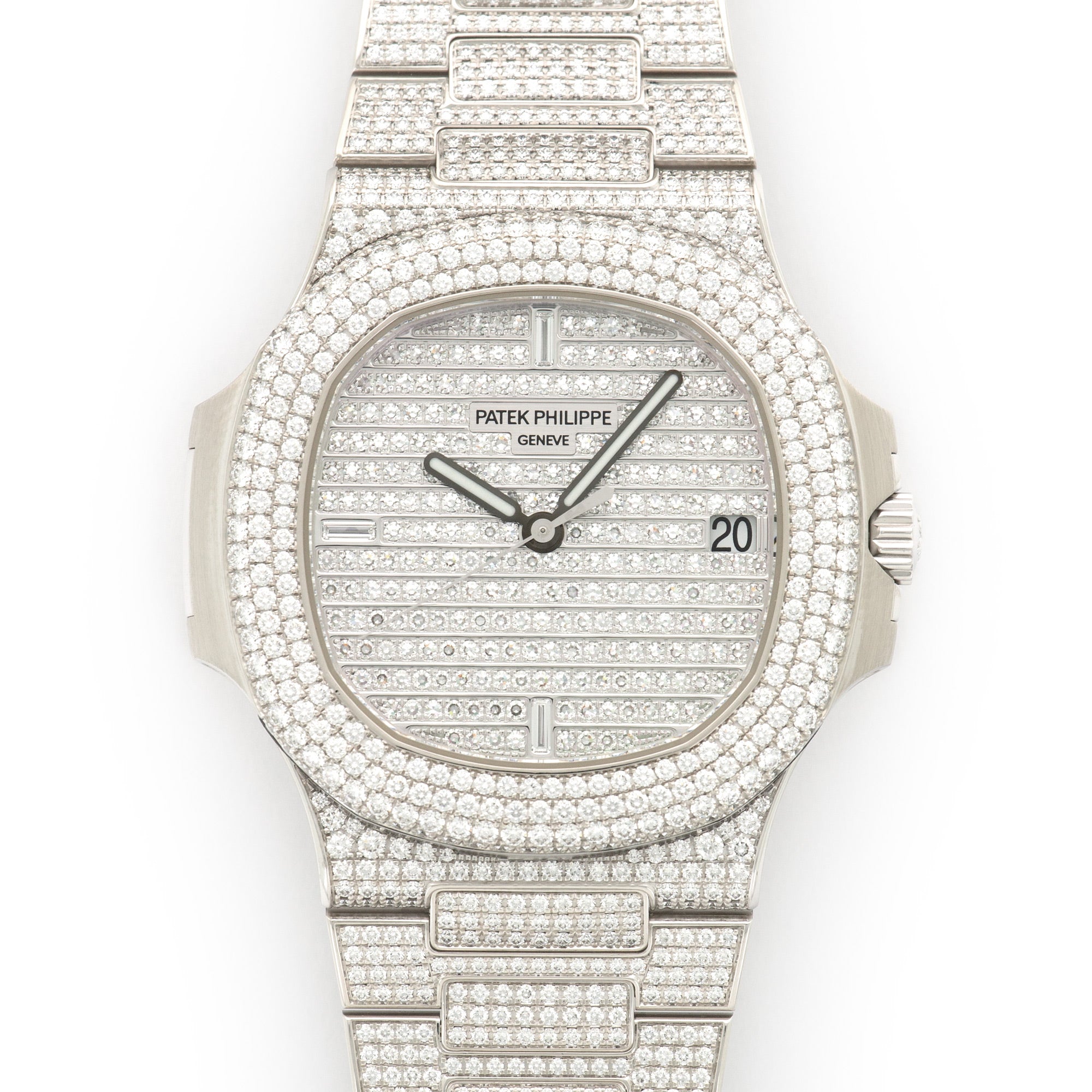 Patek Philippe - Patek Philippe White Gold Nautilus Watch Ref. 5719 - The Keystone Watches