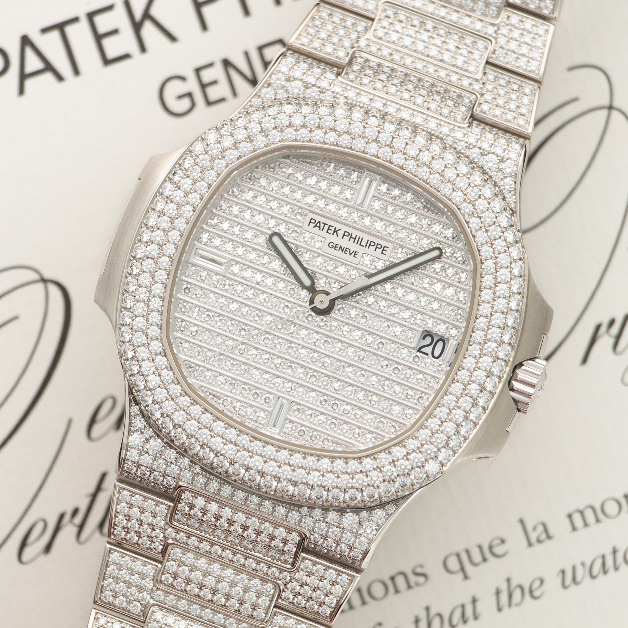 Patek Philippe - Patek Philippe White Gold Nautilus Watch Ref. 5719 - The Keystone Watches