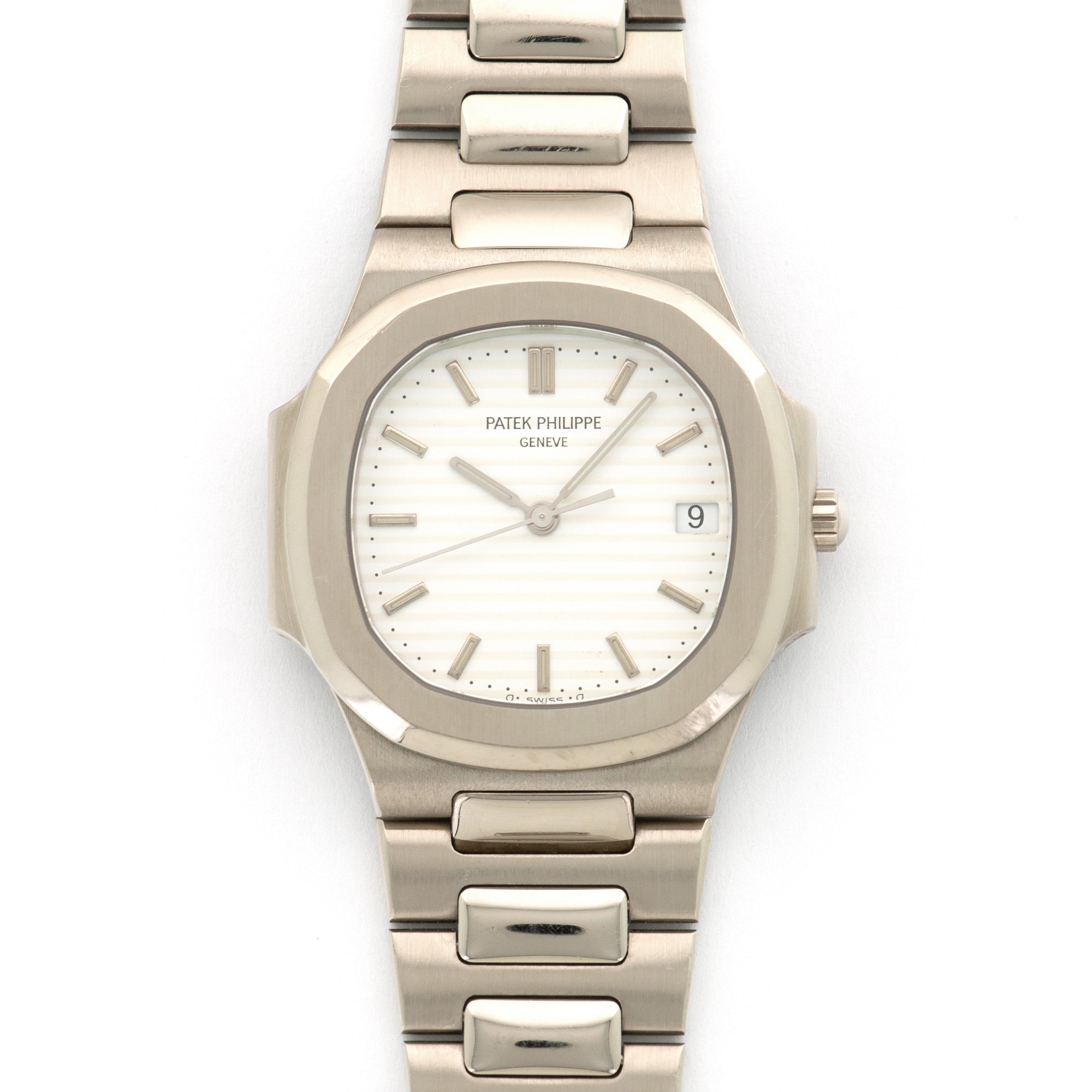 Patek Philippe - Patek Philippe White Gold Nautilus Watch Ref. 3900 - The Keystone Watches