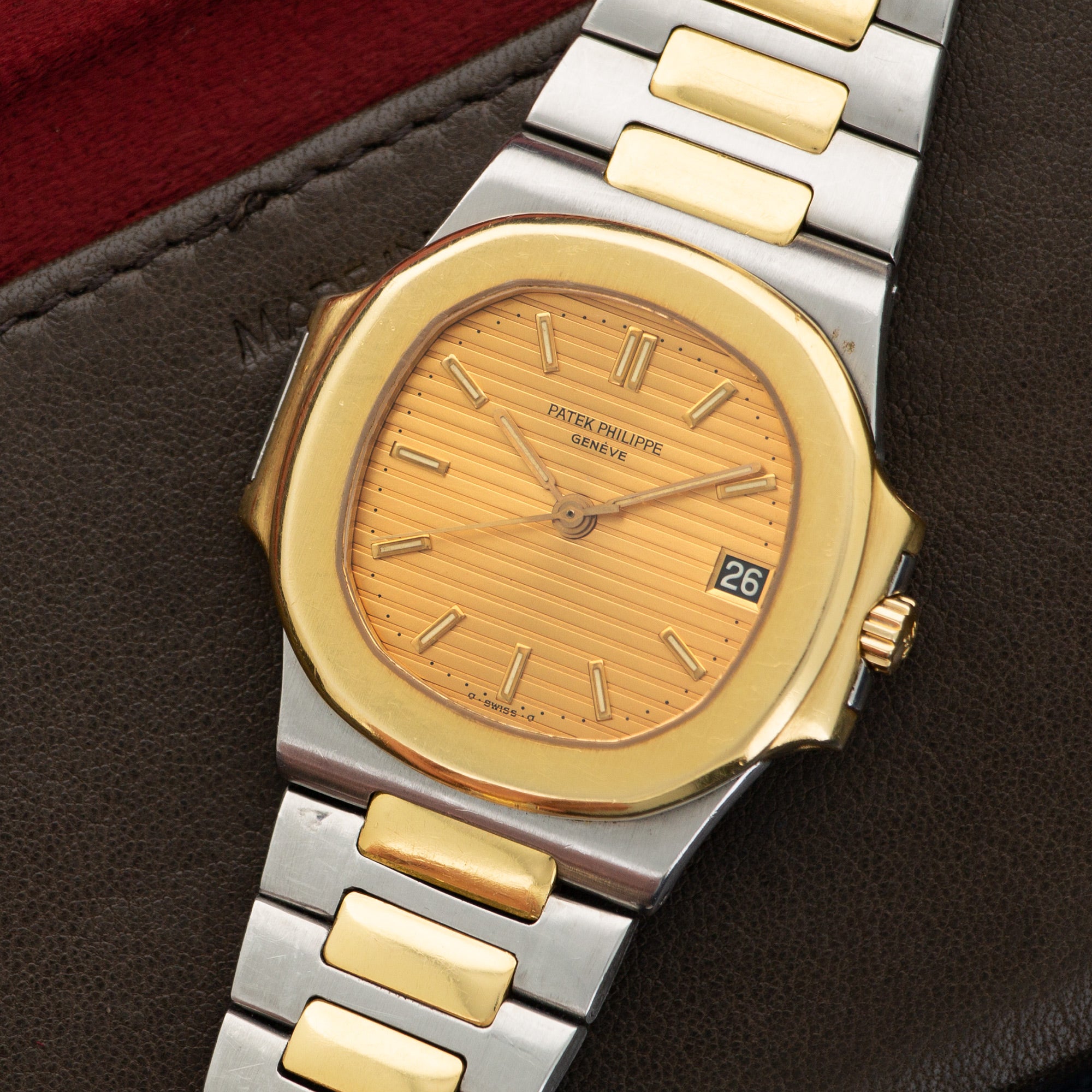 Patek Philippe - Patek Philippe Two-Tone Nautilus Watch Ref. 3800 - The Keystone Watches