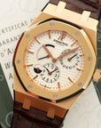 Audemars Piguet - Audemars Piguet Rose Gold Royal Oak Dual Time Ref. 26120OR - The Keystone Watches