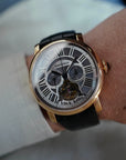 Cartier - Cartier Rose Gold Rotonde Tourbillon Monopusher Chronograph Watch W1580032 - The Keystone Watches