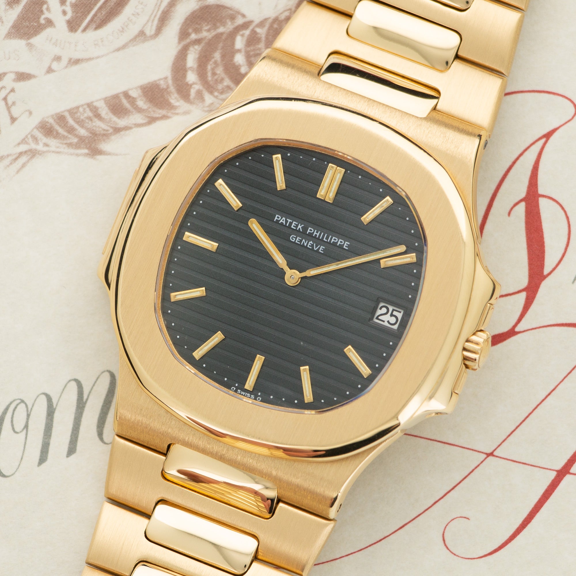 Patek Philippe - Patek Philippe Yellow Gold Nautilus Watch Ref. 3700 - The Keystone Watches