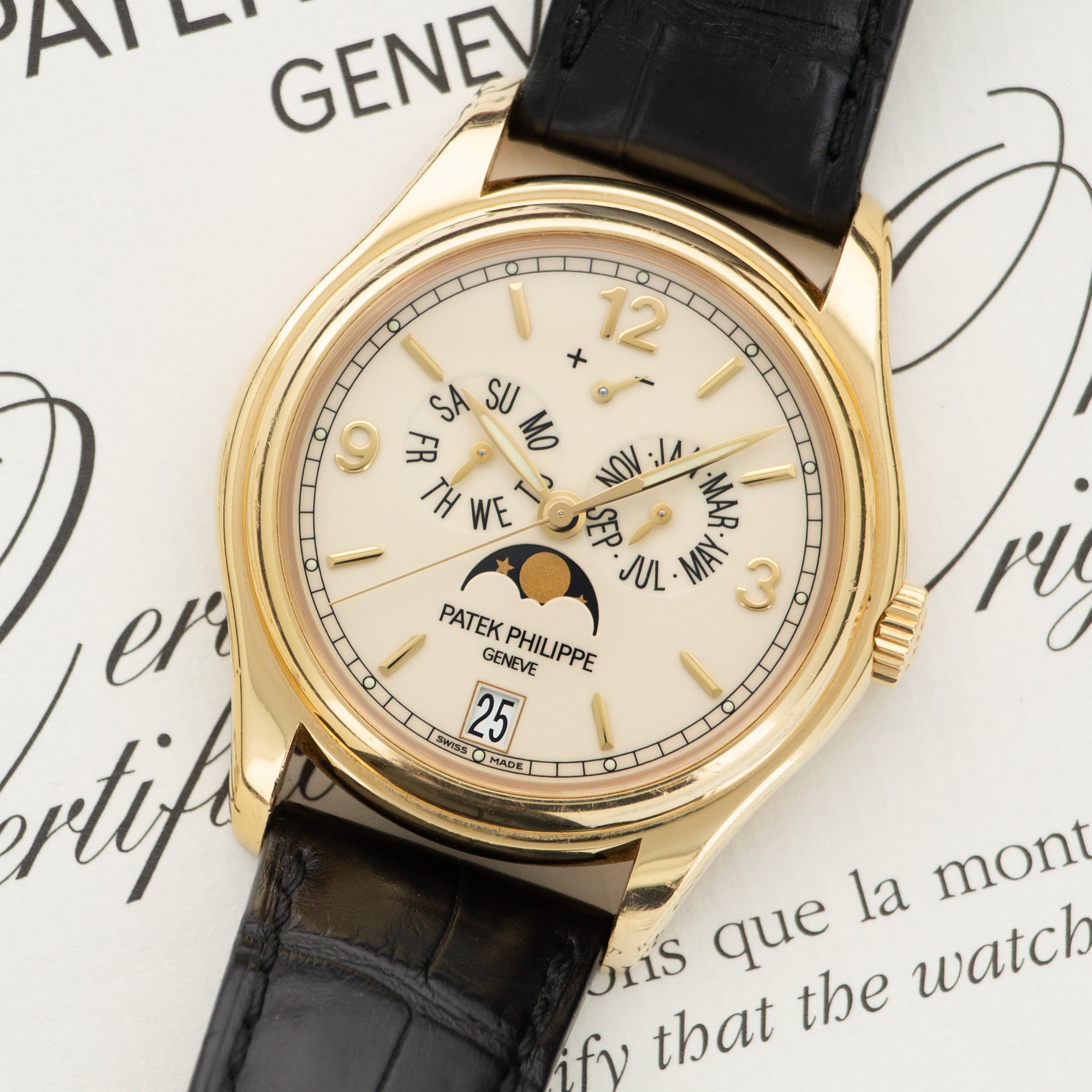 Patek Philippe - Patek Philippe Yellow Gold Annual Calendar Watch Ref. 5146 - The Keystone Watches