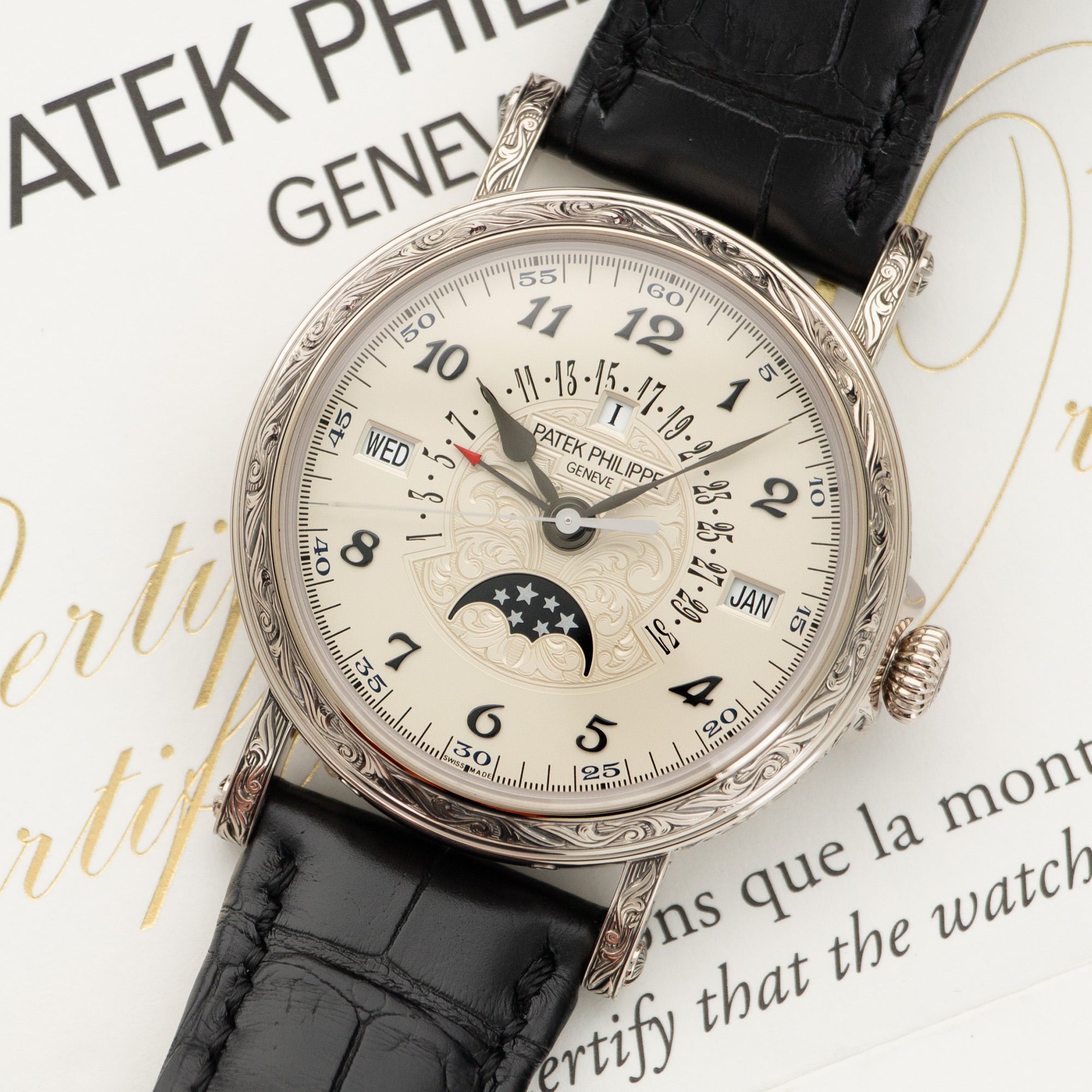 Patek Philippe - Patek Philippe White Gold Perpetual Ref. 5160 - The Keystone Watches