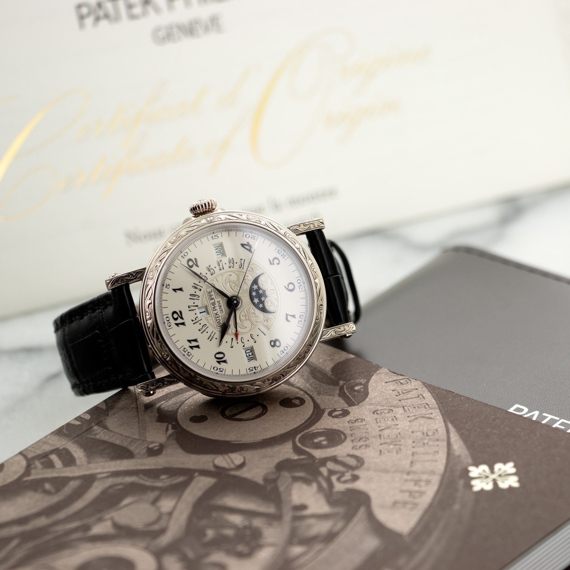 Patek Philippe - Patek Philippe White Gold Perpetual Ref. 5160 - The Keystone Watches