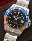 Rolex - Rolex GMT-Master Gilt Watch Ref. 1675 with Original Box and Papers - The Keystone Watches